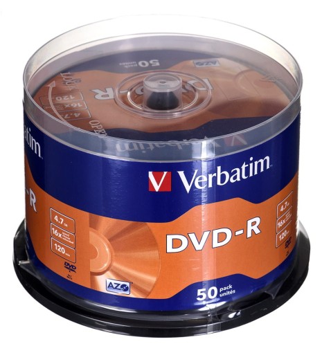 DVD-R 4.7GB 16X/SCRATCH RESISTANT 50ER SPINDEL - 1899854
