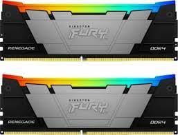 Pamięć DDR4 Kingston Fury Renegade RGB 32GB (2x16GB) 3200MHz CL16 1,35V 1Gx8 czarna - 1900349