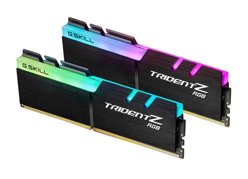 Zestaw pamięci G.SKILL TridentZ RGB F4-3600C17D-32GTZR (DDR4 DIMM; 2 x 16 GB; 3600 MHz; CL17) - 1900362