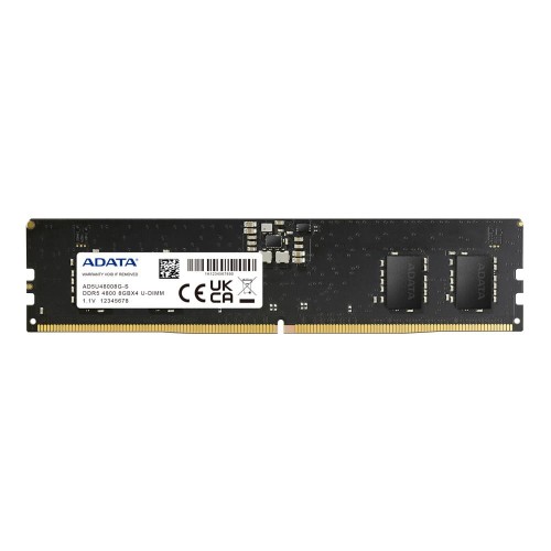 Pamięć DDR5 ADATA Premier 8GB (1x8GB) 4800MHz CL40 1,1V Black - 1900507