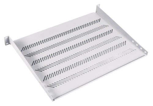 Półka DIGITUS 19" 1U 350mm  (RAL 7035 ) z podporą - 980840