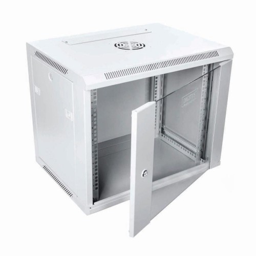 Szafa wisząca DIGITUS 19" 9U 600/450 (RAL 7035) - 981139