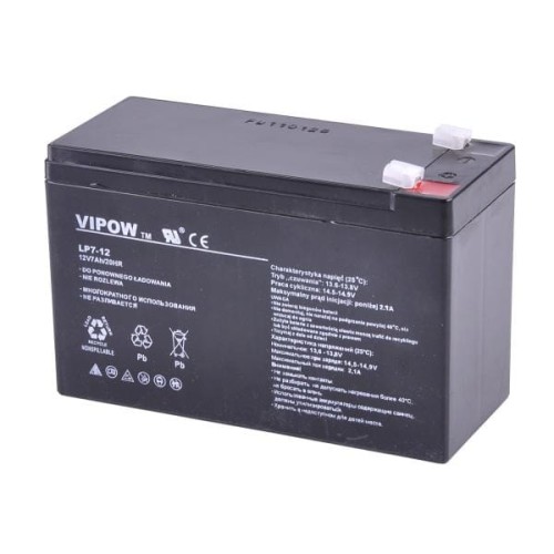 Akumulator żelowy VIPOW 12V 7.0Ah - 984460