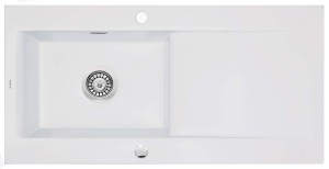 Zlewozmywak ceramiczny 1-komorowy z ociekaczem ZCB A113 5907650878094