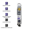 Listwa zasilająca antyprzepięciowa Qoltec Quick Switch | 4 gniazda | 2,5m | szara - 1385691