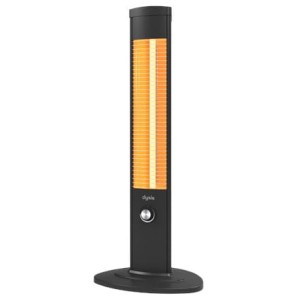 Simfer Indoor Comfort Elektryczny Dykatroniczny Grzejnik Kwarcowy DYSIS HTR-7405 Podczerwień, 2000 W, Nadaje się do pomieszczeń o powierzchni do 20 m2, Czarny