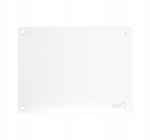Szklany panel grzewczy Wifi + Bluetooth + wyświetlacz LED MILL GL400WIFI3