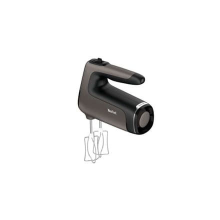 TEFAL | HT650E38 PowerMix Cisza | Mikser ręczny | 600 W | Liczba prędkości 5 | Tryb turbo | Czarny/Szary - 1903686