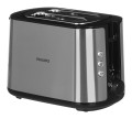 Philips | Kolekcja HD2650/90 Viva | Toster | Moc 950 W | Ilość slotów: 2 | Materiał obudowy: Metal | Stal nierdzewna - 1904133