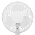 Trójgwiazda | Wentylator biurkowy | VE-5923 | Wentylator stołowy | Biały | Średnica 23 cm | Liczba prędkości 2 | Oscylacja | 30 W | Nie - 1904167
