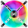 Zestaw dwóch wentylatorów iCUE QL140 RGB PWM 140 mm WHITE z kontrolerem Lighting Node CORE - 1317934