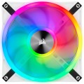 Zestaw dwóch wentylatorów iCUE QL140 RGB PWM 140 mm WHITE z kontrolerem Lighting Node CORE - 1317932