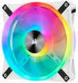 Zestaw dwóch wentylatorów iCUE QL140 RGB PWM 140 mm WHITE z kontrolerem Lighting Node CORE - 1317935