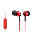 SONY MDREX110APR.CE7 Sony MDR-EX110APW Słuchawki douszne zamknięte czerwone AP (z mikrofonem) - 1904410