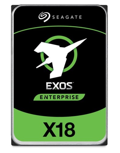 SEAGATE Exos X18 18TB HDD SATA 6Gb/s 7200RPM 256MB cache 3.5inch 24x7 SED 512e/4KN BLK - 1904946