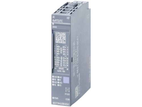 SIMATIC ET 200SP, ANALOG INPUT MODULE, AI 4xRTD/TC HIGH FEATURE - 1907585