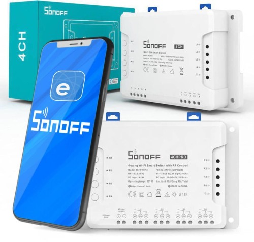 SONOFF sterownik 4-kanałowy 10A WiFi 4CHR3 - 1907607