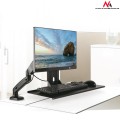 Uchwyt na klawiaturę Maclean MC-756 VESA 75x75 oraz 100x100 dodatek do uchwytów monitora - 1875605