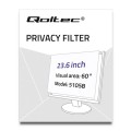 Filtr prywatyzujący RODO Qoltec 23.6" (16:9) - 1126810