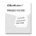 Filtr prywatyzujący RODO Qoltec do MacBook Pro Retina | 13.3" - 1627274