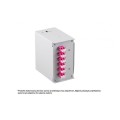 Przełącznica EFB-Elektronik 53705.1V3 na szynę DIN na 6 lub 12 adapterów, bez panelu przedniego - 1396577