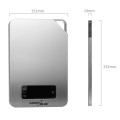 Waga kuchenna GreenBlue GB170 cyfrowa z timerem min 1g max 5000g inox - 1689899