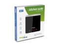 Waga kuchenna GreenBlue GB171 cyfrowa LED czarna  min 1g max 5000g - 1358181