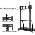 Stojak mobilny Techly 55"-100", 150kg z półką - 1463039