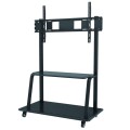 Stojak mobilny Techly 55"-100", 150kg z półką - 914277
