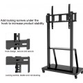 Stojak mobilny Techly 55"-100", 150kg z półką - 1310342