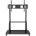 Stojak mobilny Techly 55"-100", 150kg z półką - 1463044