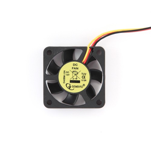Wentylator 3-pin Gembird D40BM-12A - 1830252