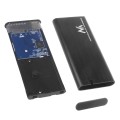 Obudowa dysku Maclean, SSD M.2, NVMe (PCIe), NGFF (SATA), USB 3.1, rozmiary 2230/2240/2260/2280, aluminiowa obudowa, MCE443 - 1375520