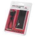 Obudowa dysku Maclean, SSD M.2, NVMe (PCIe), NGFF (SATA), USB 3.1, rozmiary 2230/2240/2260/2280, aluminiowa obudowa, MCE443 - 1375521