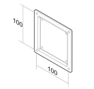 Uchwyt do głośników Neomounts FPMA-VESA100 10"-30" 25 kg max Vesa 100x100 Black