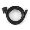 Kabel HDMI-DVI (18+1) Gembird CC-HDMI-DVI-15 (4,5 m) - 1823864
