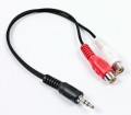 Kabel stereo mini Jack-2x RCA Gembird CCA-406 (0,2 m) - 1823820