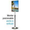 Stojak podłogowy Techly 13"-27", 22kg regulowany - 1462983
