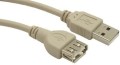 Kabel przedłużacz USB 2.0 Gembird AM-AF (0,75 m) - 409688