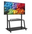 Stojak mobilny Techly 55"-120" 150kg z półką - 1125694
