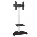 Stojak mobilny Techly 37"-70", 40kg z półką - 1200435