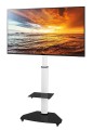 Stojak mobilny Techly 37"-70", 40kg z półką - 1125711