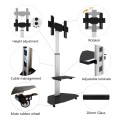 Stojak mobilny Techly 37"-70", 40kg z półką - 1200437