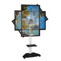Stojak mobilny Techly 37"-70", 40kg z półką - 1330598