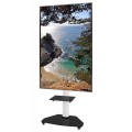 Stojak mobilny Techly 37"-70", 40kg z półką - 1200440