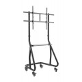 Stojak mobilny Techly 60"-105", 100kg Z półką - 1366596