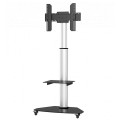 Stojak mobilny Techly 37"-70", 40kg regulowany - 1310351