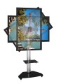 Stojak mobilny Techly 37"-70", 40kg regulowany - 1049724