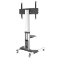 Stojak mobilny Techly 50"-92", 70kg, z półką AV - 1525283