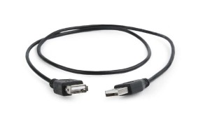 Kabel przedłużacz USB 2.0 Gembird AM-AF 0,75 m (czarny)